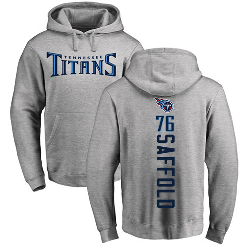 Tennessee Titans Men Ash Rodger Saffold Backer NFL Football #76 Pullover Hoodie Sweatshirts->youth nfl jersey->Youth Jersey